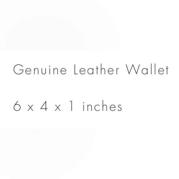 Red Leather Wallet - Picture 5 of 5